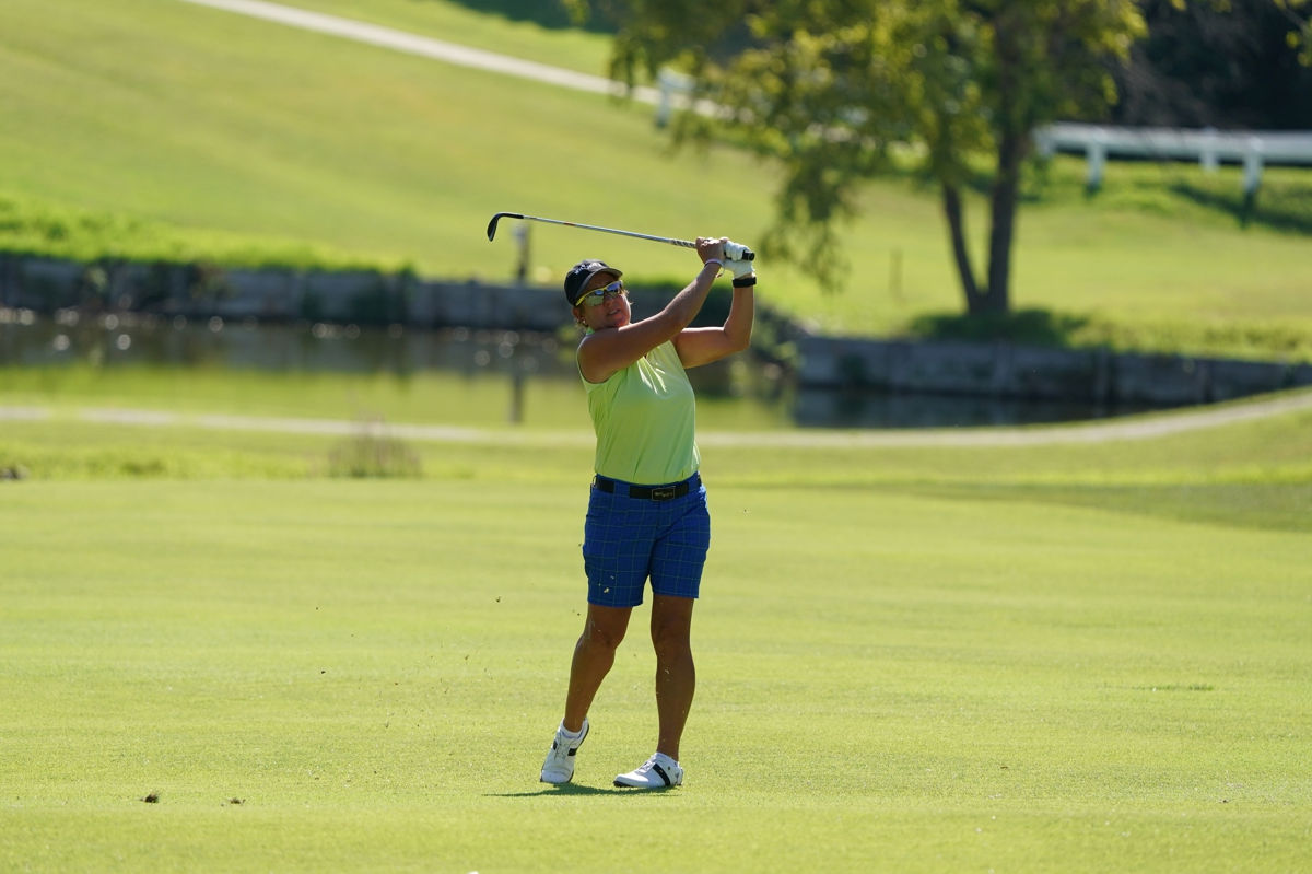 DePaulo finishes round one on top at Senior LPGA Championship