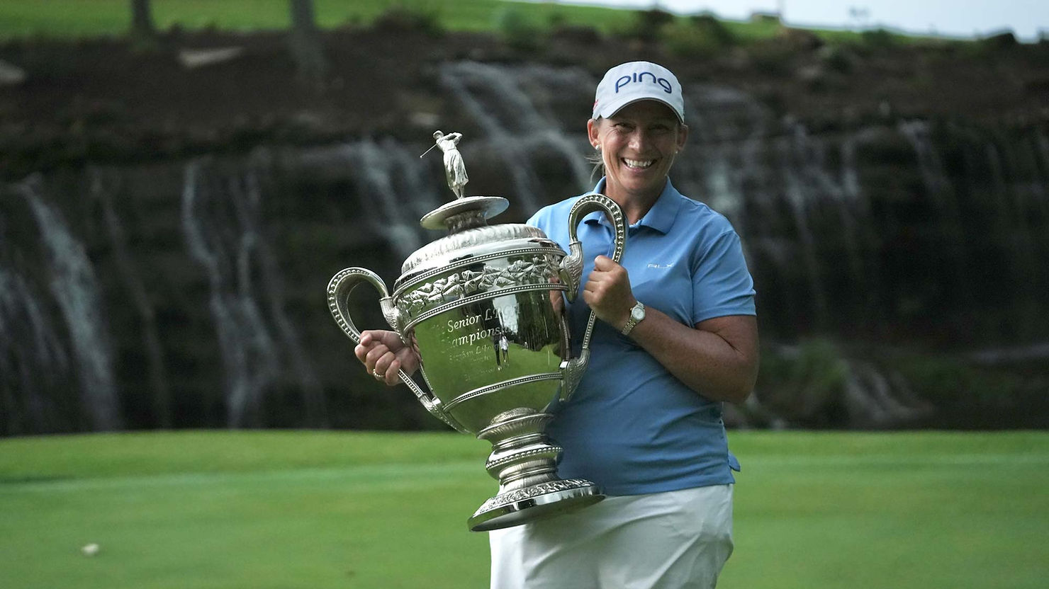 Angela Stanford wins 2023 Senior LPGA Championship in her first Legends start