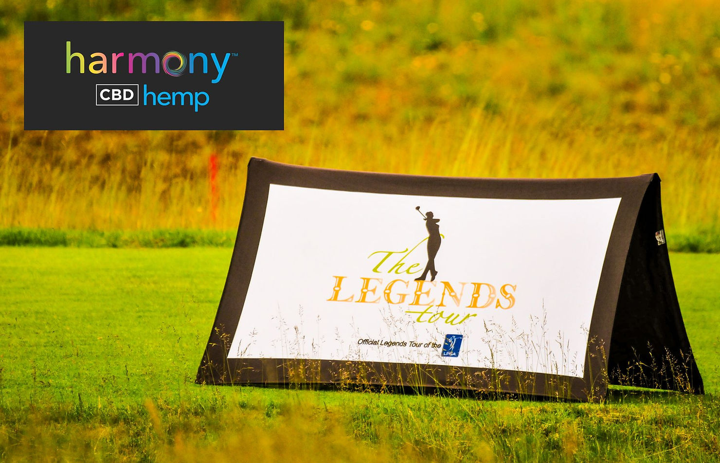 Harmony Hemp First CBD Product to Sponsor Legends Tour